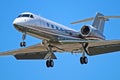 Gulfstream IV G450 Private Jet Close Up View Royalty Free Stock Photo