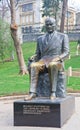 Gulhane Park. Monument to Ataturk Turkey. Istanbul Royalty Free Stock Photo