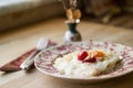 Gullac / Turkish Traditional Ramadan Dessert