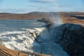 Gullfoss Falls in Iceland. One of the most Famous Falls in Iceland