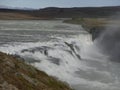 Gullfoss - Golden waterfall popular to visit