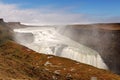 Gullfoss waterfall , Iceland Royalty Free Stock Photo