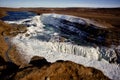 Gullfoss Waterfall, Iceland Royalty Free Stock Photo