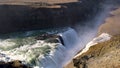 Gullfoss waterfall in Iceland