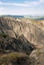 Gullies in the hills of Imola Royalty Free Stock Photo