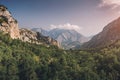 Gulluk mountain ridge in Termessos national park