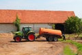 Gully emptier tractor