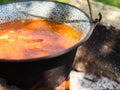 Gulyasleves stew Royalty Free Stock Photo