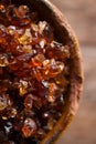 Gum arabic, also known as acacia gum Royalty Free Stock Photo