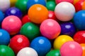 Gum Ball Pile Close Up Royalty Free Stock Photo