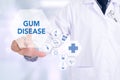 GUM DISEASE Medical concept Doctor Royalty Free Stock Photo