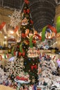 GUM in Moscow, Christmas and New Year festivities decoration of city streets