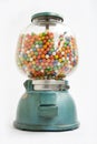 Gumball machine from an old store in 1950 Royalty Free Stock Photo