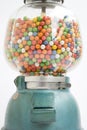 Gumball machine from an old store in 1950 Royalty Free Stock Photo