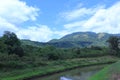 Gumbasa stream at SIGI regency, Indonesia Royalty Free Stock Photo