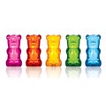 Set of Gummy colorful candy bears Royalty Free Stock Photo