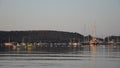 Gumbet, Bodrum Aegean sea bay and beach panorama