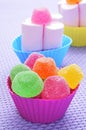 Gumdrops and marshmallows Royalty Free Stock Photo