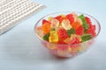 Gummi Bear Bowl Royalty Free Stock Photo