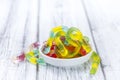 Gummi Candy (worms) Royalty Free Stock Photo