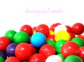Gummy ball candies