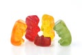 Gummy bear story series - four grandparents around a single spoilt grandchild