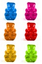 Gummy bears Royalty Free Stock Photo