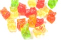 Gummy Bears In Different Colors Royalty Free Stock Photo