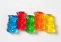 Gummy bears Royalty Free Stock Photo