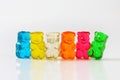 Gummy bears Royalty Free Stock Photo