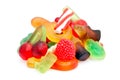 Gummy Fruit Candy Royalty Free Stock Photo