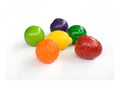 Gummy fruit sweets