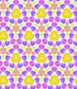 Gummy candy seamless pattern Royalty Free Stock Photo