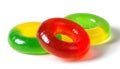 Gummy rings shaped cutter, isolated on white background Royalty Free Stock Photo