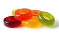 Gummy rings shaped cutter, isolated on white background Royalty Free Stock Photo