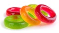 Gummy rings shaped cutter, isolated on white background Royalty Free Stock Photo