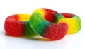 Gummy rings shaped cutter, isolated on white background Royalty Free Stock Photo