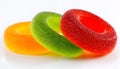 Gummy rings shaped cutter, isolated on white background Royalty Free Stock Photo