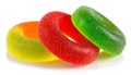 Gummy rings shaped cutter, isolated on white background Royalty Free Stock Photo