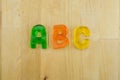 Gummy Words ABC