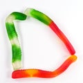 Gummy Worms Royalty Free Stock Photo