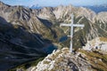 Gumpenkarspitze peak, Bavaria Royalty Free Stock Photo
