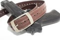 And gun belts Royalty Free Stock Photo