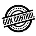 Gun Control rubber stamp Royalty Free Stock Photo