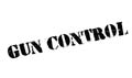 Gun Control rubber stamp Royalty Free Stock Photo