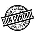 Gun Control rubber stamp Royalty Free Stock Photo