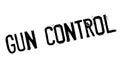 Gun Control rubber stamp Royalty Free Stock Photo