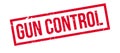 Gun Control rubber stamp Royalty Free Stock Photo