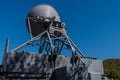 Gun fire-control system radar dish