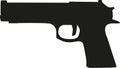 Gun icon vector